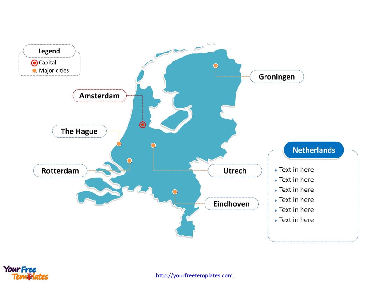 Rotterdam belanda peta