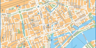 Kota Rotterdam peta