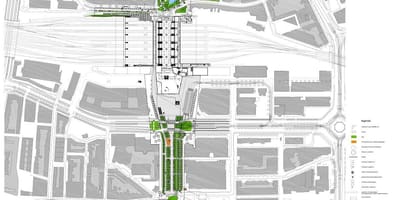 Rotterdam peta stasiun